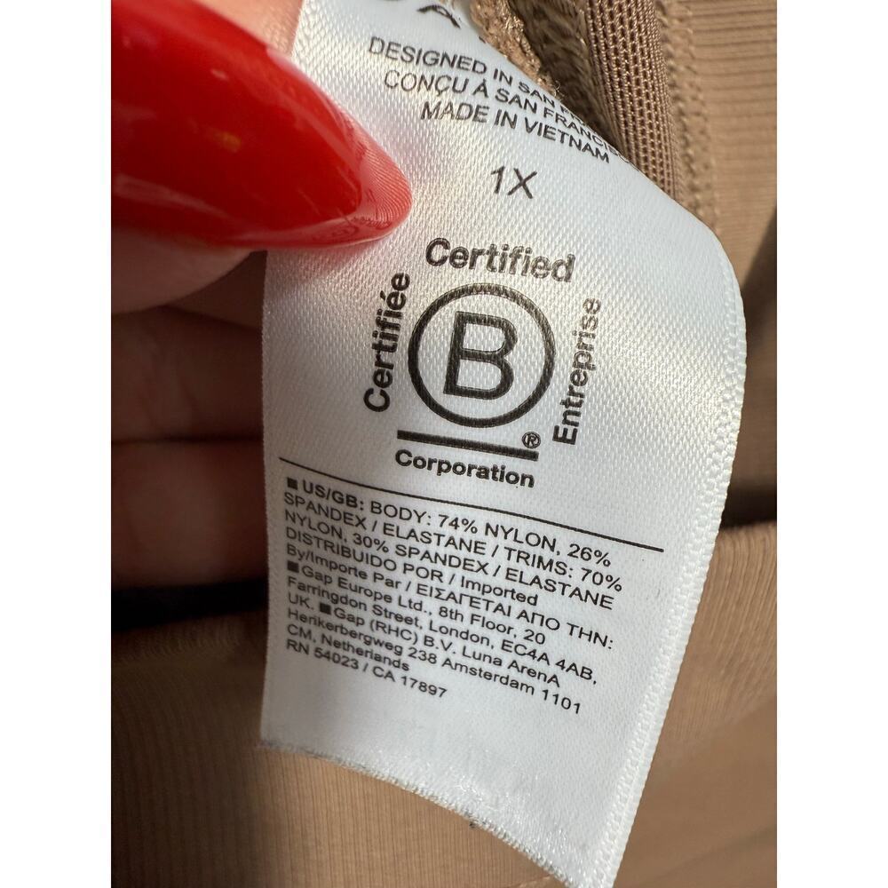 NEW- NWOT Athleta Trekkie North Joggers Tan Beige 1X - Picture 5 of 6